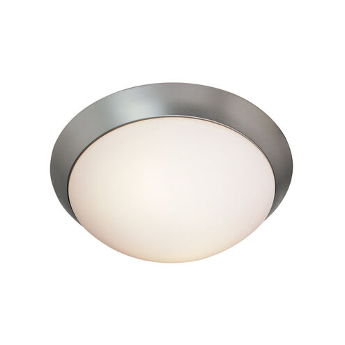 Cobalt LED 11 inch Brushed Steel Flush Mount Ceiling Light