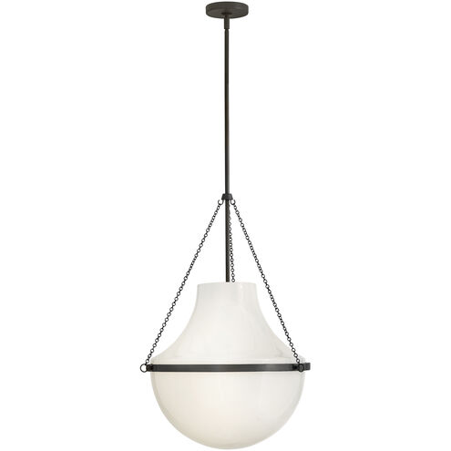 Collins 1 Light 20 inch Black Oxide Chandelier Ceiling Light