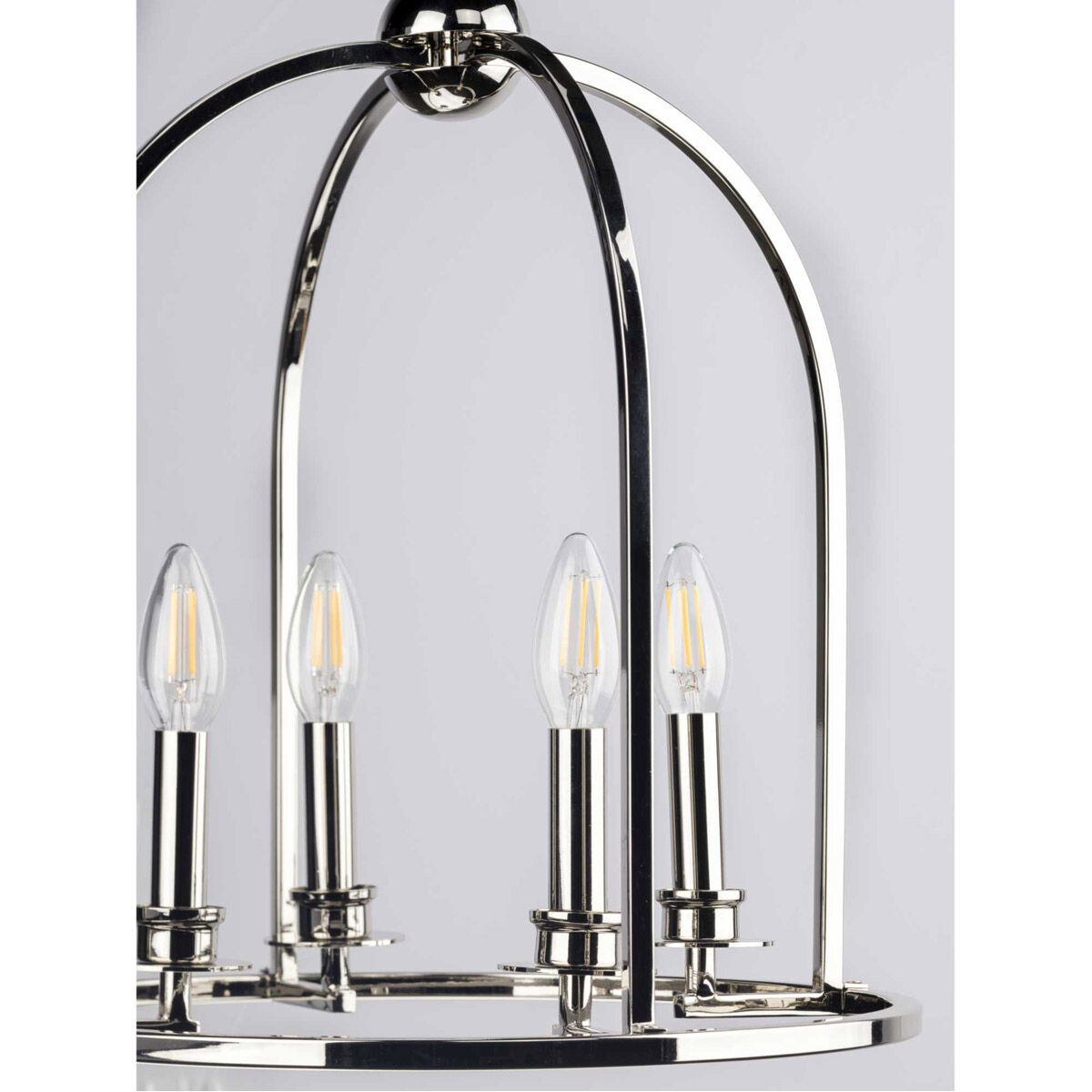 Seneca 4 Light 15 inch Polished Nickel Pendant Ceiling Light