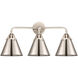 Nouveau 2 Appalachian 3 Light 26 inch Polished Nickel Bath Vanity Light Wall Light