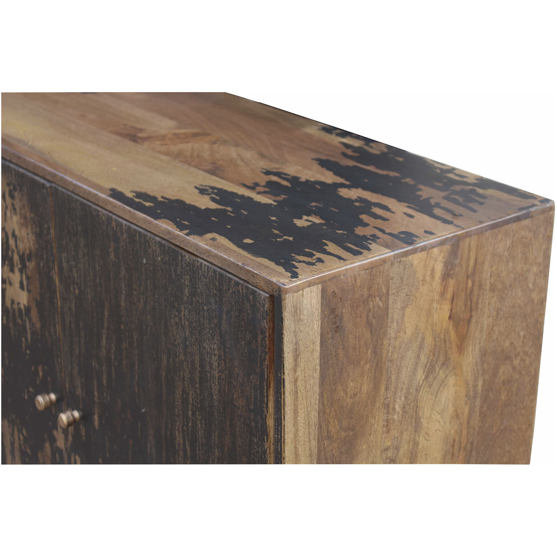 Artists 71 X 16 inch Black Sideboard