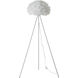 Canada 55 inch 60.00 watt White Floor Lamp Portable Light