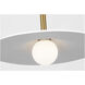 kate spade new york Endicott 1 Light 16 inch Burnished Brass Pendant Ceiling Light