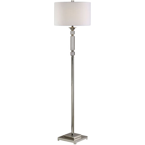 Volusia 66 inch 150 watt Polished Nickel Floor Lamp Portable Light