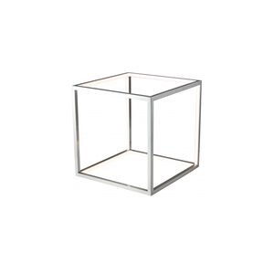 Canada 20 X 20 inch Nickel LED Side Table