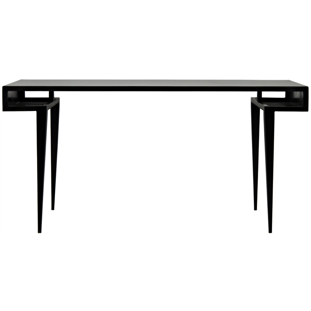 Stiletto 62 X 32 inch Matte Black Desk
