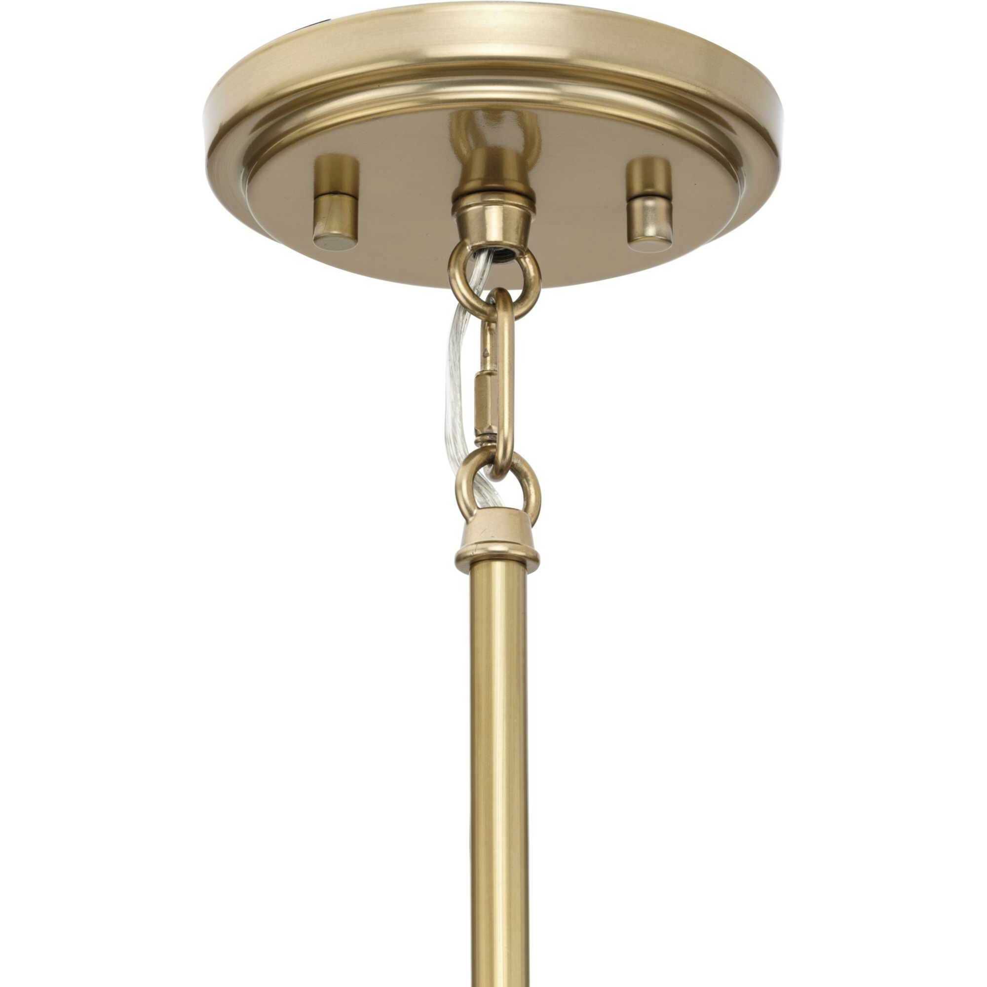 Lusail 4 Light 19 inch Soft Gold Pendant Ceiling Light, Design Series