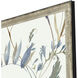 Florals Collection Blue Framed Art