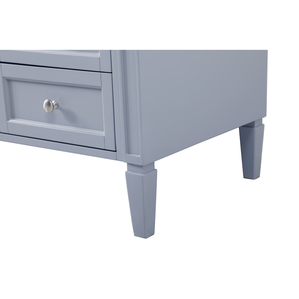 Park Avenue 60 X 21.5 X 35 inch Grey Vanity Sink Set in Gray