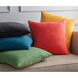 Waffle 22 X 22 inch Bright Blue Pillow Kit, Square