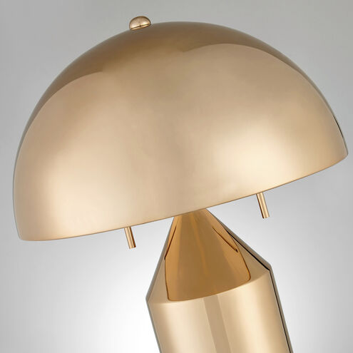 Ranae 21.5 inch 60.00 watt Brass Table Lamp Portable Light