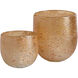 Golden Taffy 4 X 4 inch Vase, Small