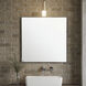 Kye 40 X 40 inch Black Wall Mirror, Varaluz Casa