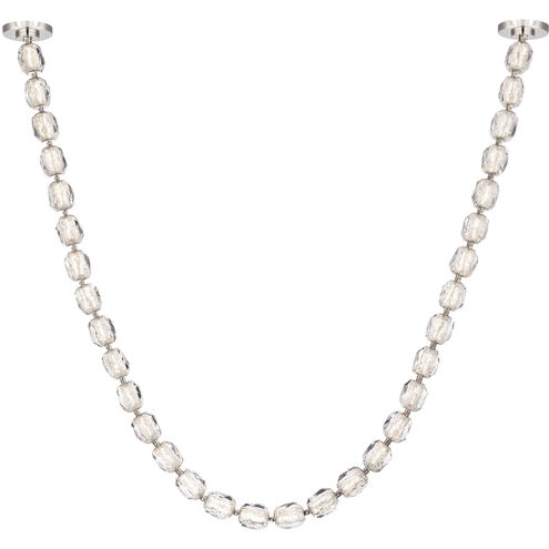 Forever Seduction LED 120.1 inch Polished Nickel Modular Pendant Ceiling Light, Remote Driver