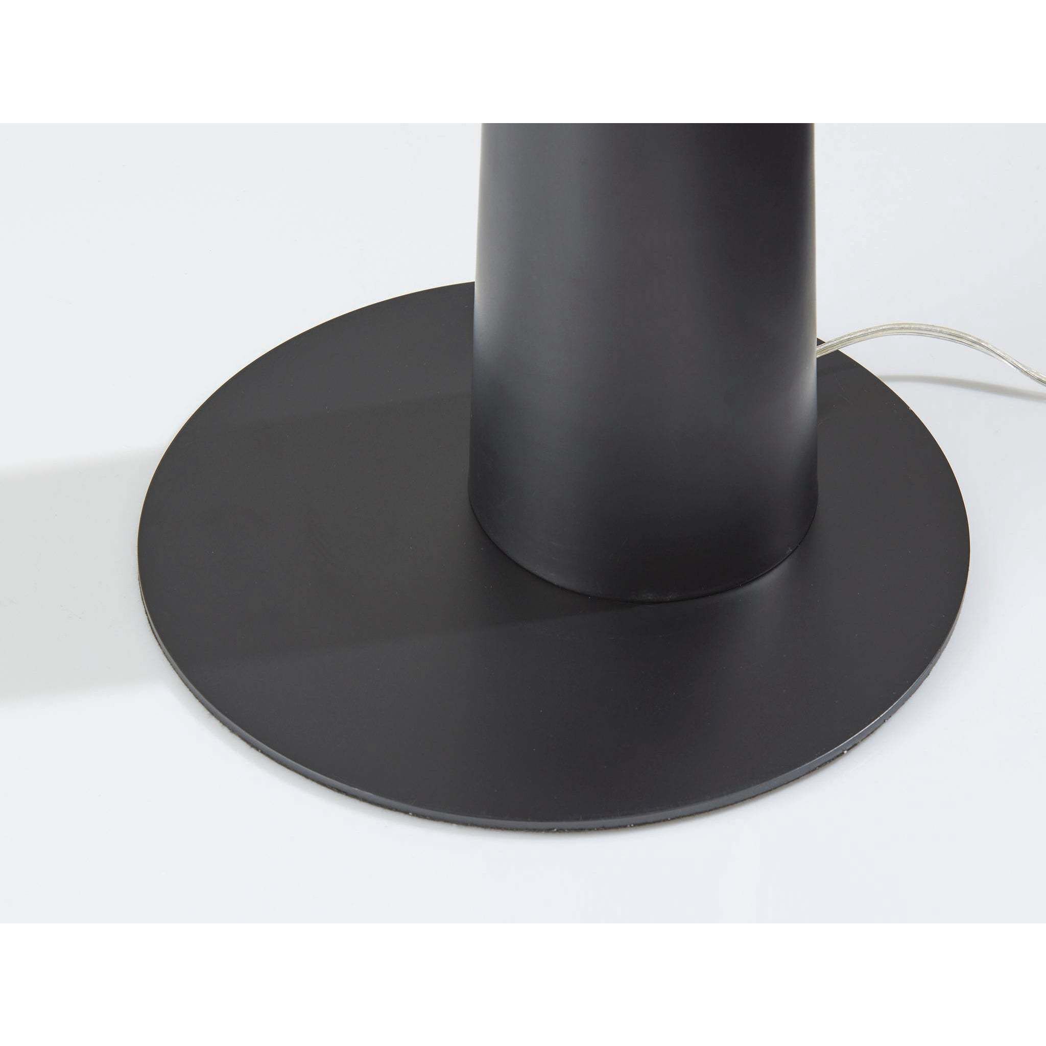 Leroy 66 inch 150.00 watt Black and Antique Brass Arc Floor Lamp Portable Light