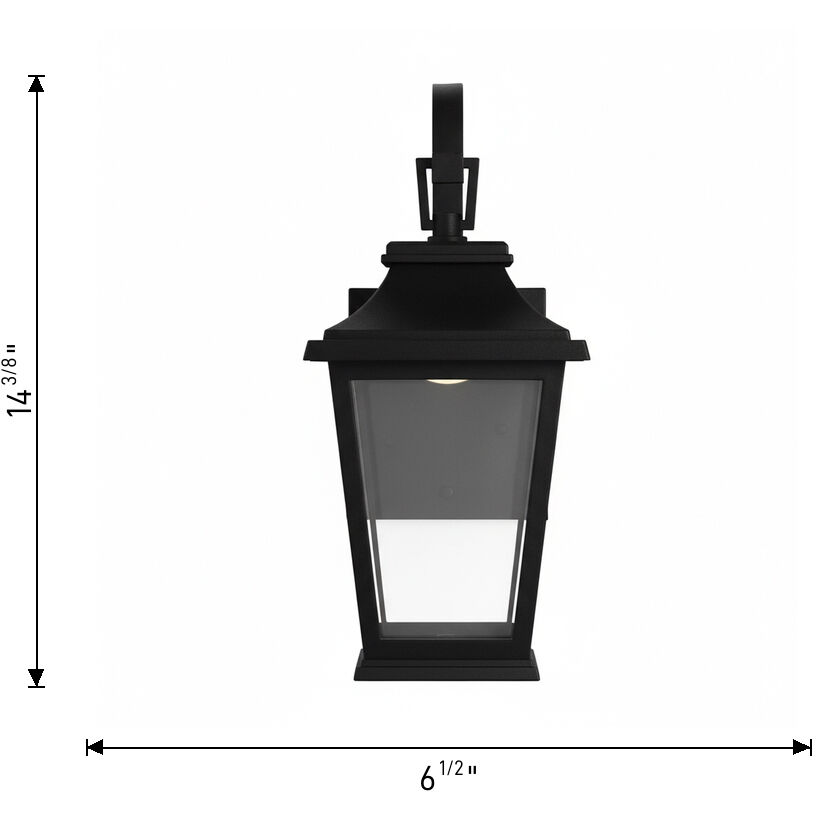 Sean Lavin Warren LED 14.38 inch Textured Black Outdoor Wall Lantern