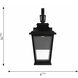Sean Lavin Warren LED 14.38 inch Textured Black Outdoor Wall Lantern