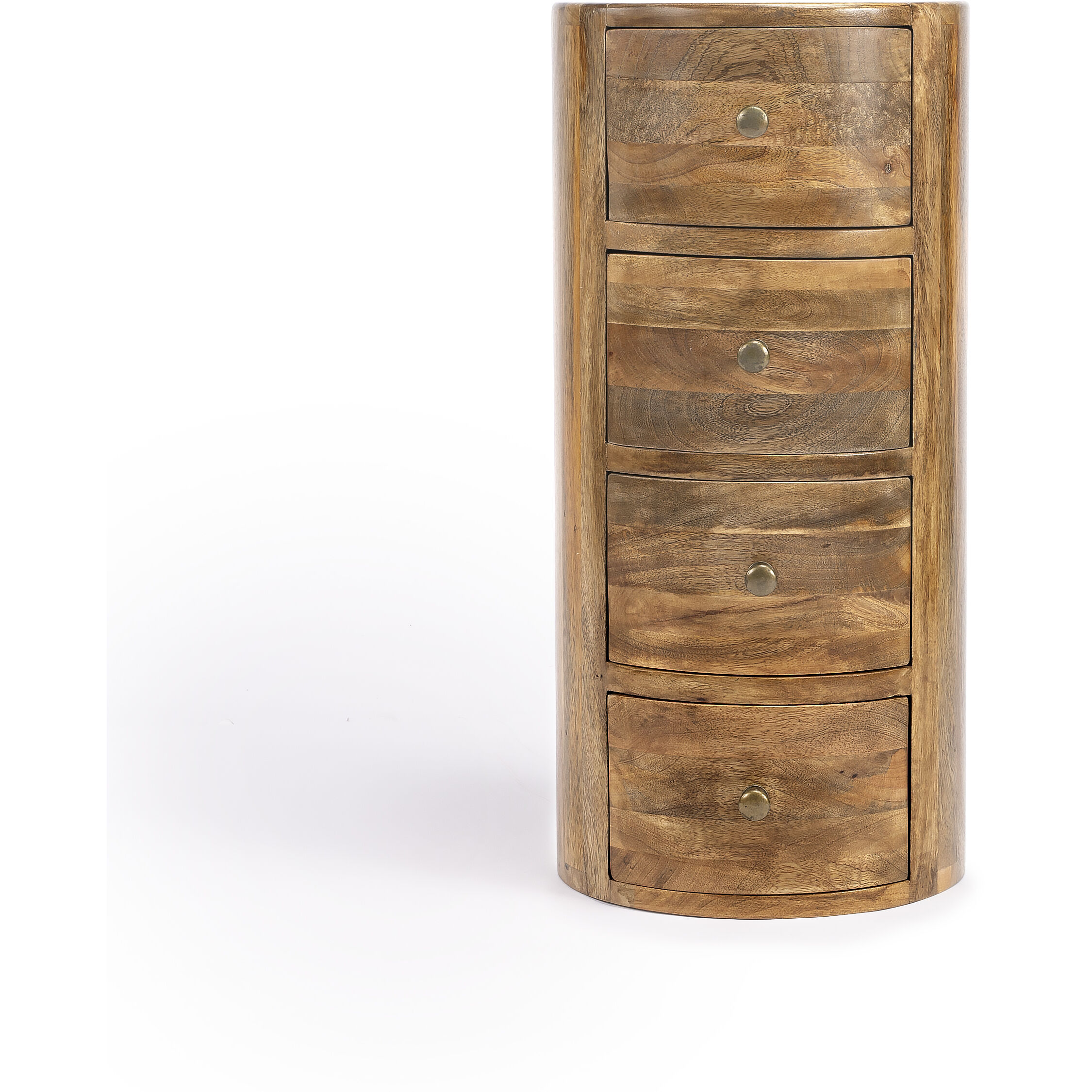 Liam Light Brown Wood End or Side Table