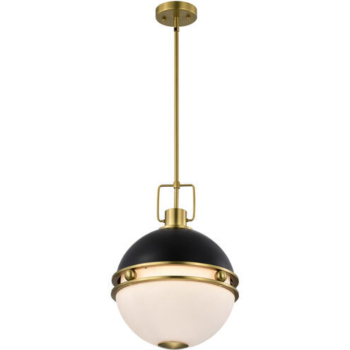 Everton 2 Light 14 inch Matte Black Pendant Ceiling Light