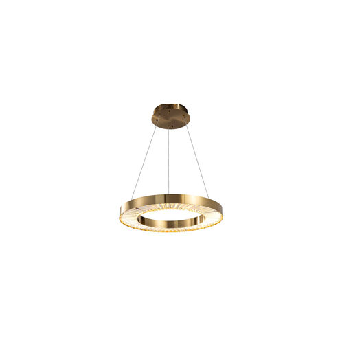 Canada LED 24 inch Gold LED Chandelier Ceiling Light