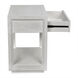 Antony 32 X 28.5 inch White Wash Side Table