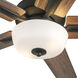 Erikson 52 inch Matte Black Ceiling Fan