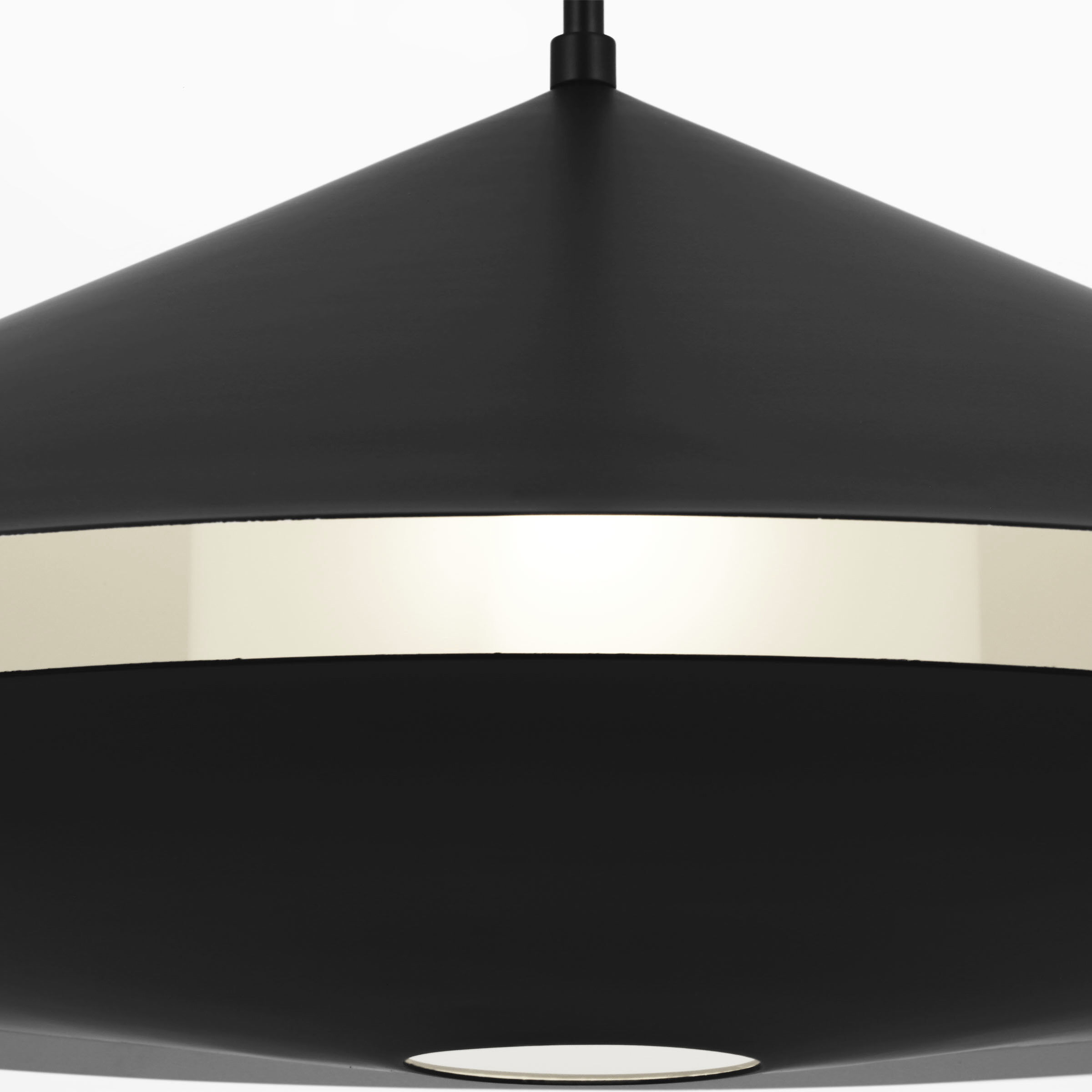 Kelly by Kelly Wearstler Echo 1 Light 36 inch Midnight Black Pendant Ceiling Light