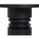 Talpa 24 X 18 inch Matte Black Side Table