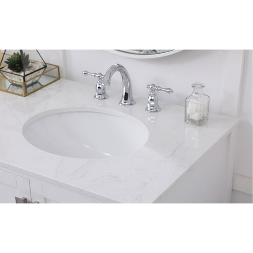 Irene 72 X 22 X 34 inch White Vanity Sink Set