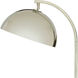 Otto 55.25 inch 60.00 watt Polished Nickel Floor Lamp Portable Light