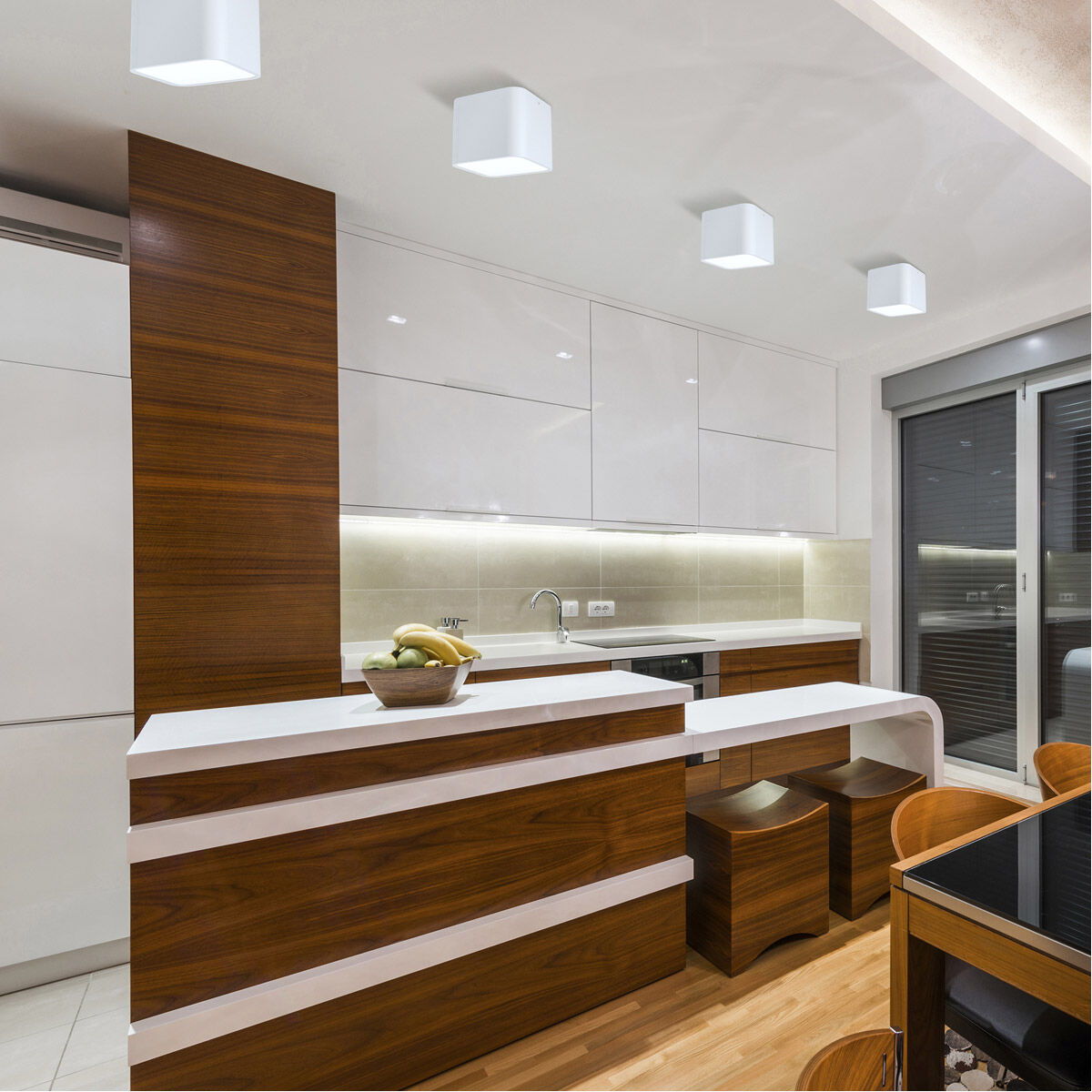 Grimasola 1 Light 5.5 inch White Flush Mount Ceiling Light