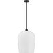 Livingston 1 Light 16 inch Matte Black Pendant Ceiling Light
