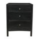 Hampton 31 X 24 inch Hand Rubbed Black Night Stand