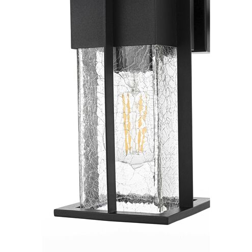 Janney 1 Light 11.5 inch Black Outdoor Wall Sconce