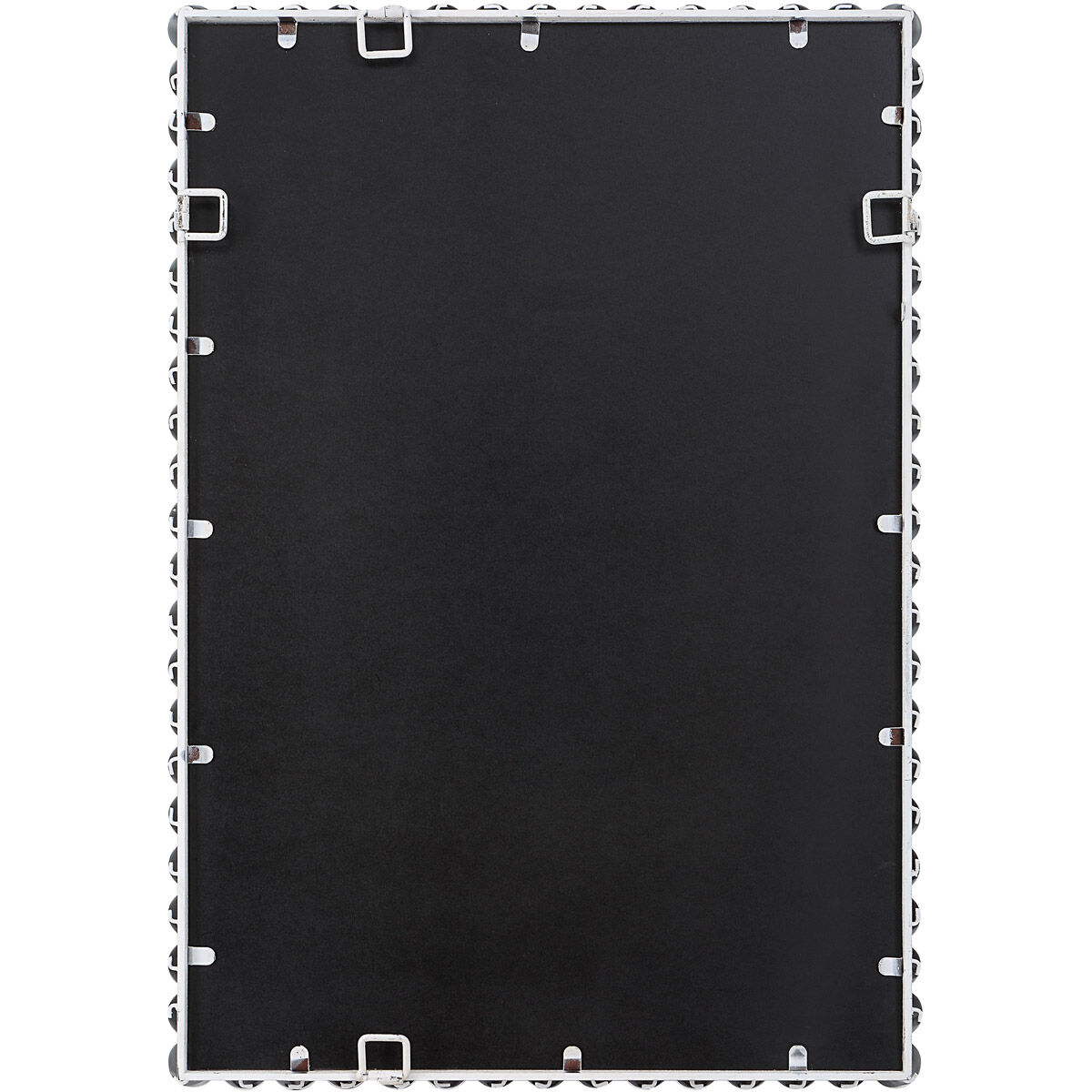 Serna 30 X 21 inch Matte White Mirror