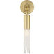 Chelsea 1 Light 5 inch Warm Brass ADA Sconce Wall Light