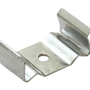 Ltls Series Brushed Steel Flat surface mounting clip