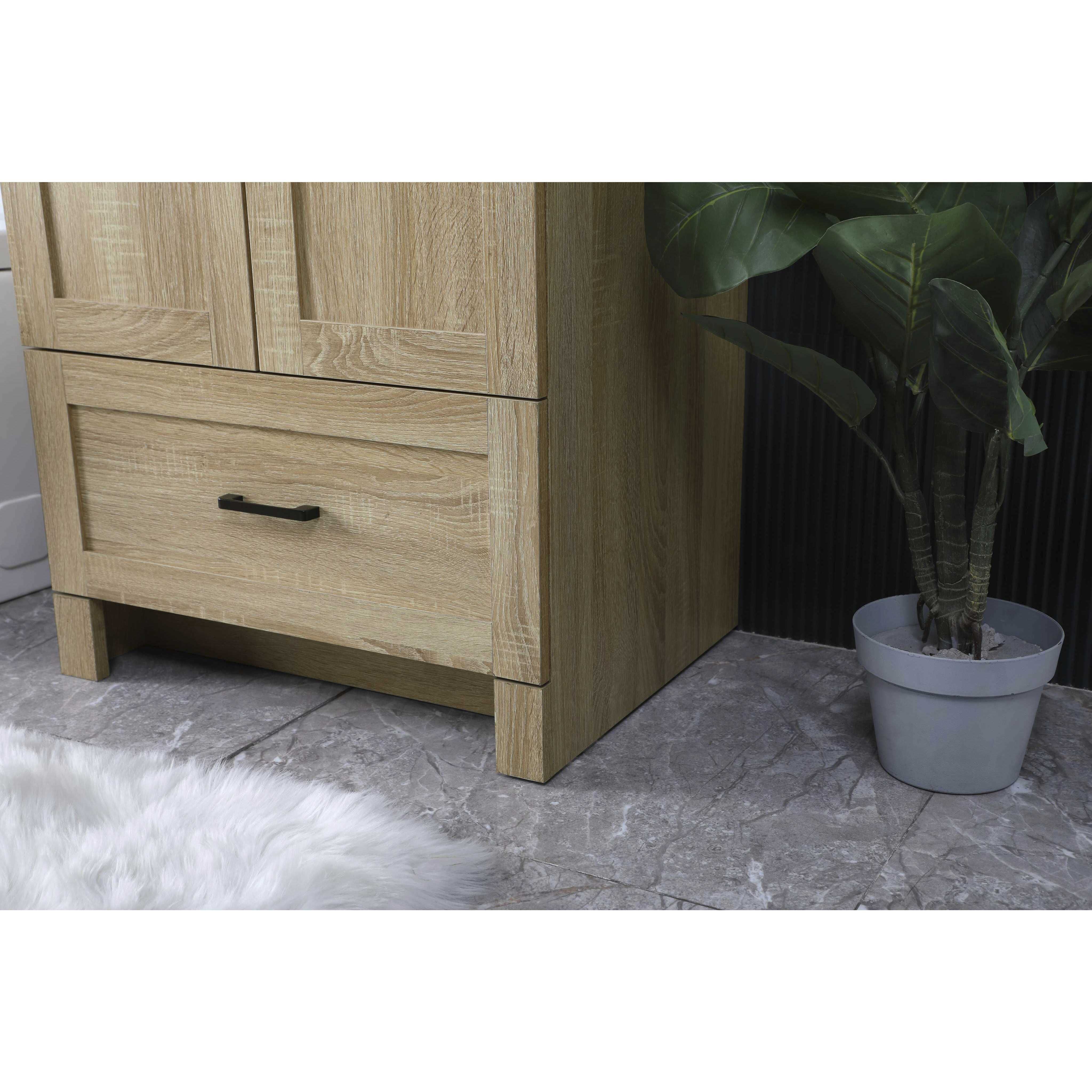 Soma 24 X 34 inch Mango Wood Bathroom Vanity Cabinet