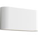 Velo 2 Light 15.35 inch Plaster ADA Interior Wall Light