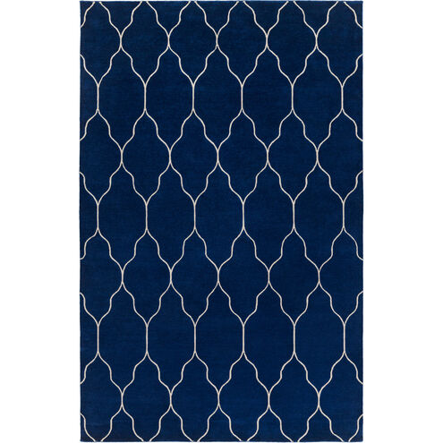 Gates 96 X 60 inch Navy, Beige Rug