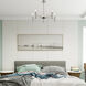 Copenhagen 5 Light 25 inch Brushed Nickel Chandelier Ceiling Light