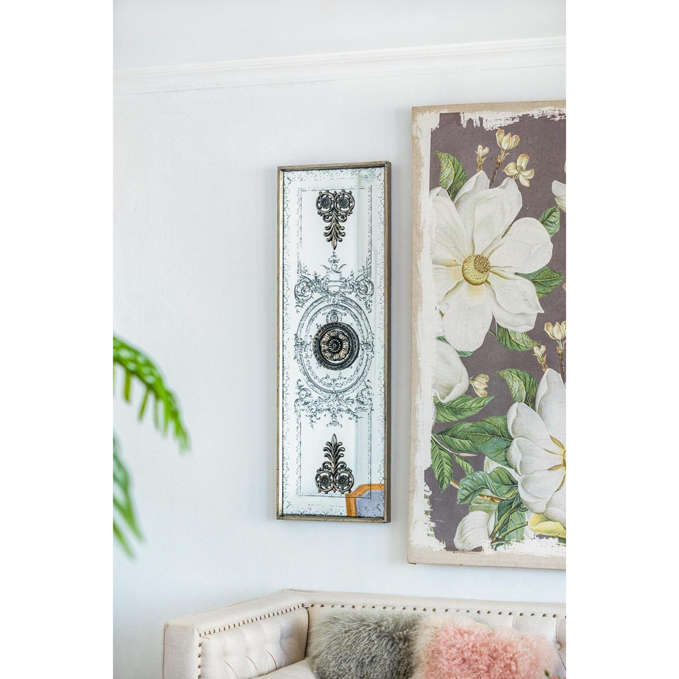 Doorways Bronze and Mirrored Wall Art, Set of 2