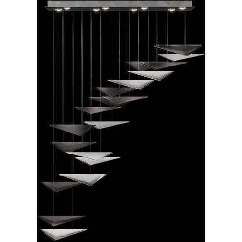 Volo 8 Light 60.5 inch Silver Pendant Ceiling Light