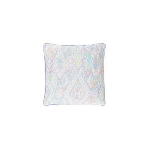 Roxanne 18 X 18 inch Ivory and Lavender Throw Pillow