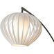 Bloom 90 inch 14 watt Black Nickel Arc Floor Lamp Portable Light
