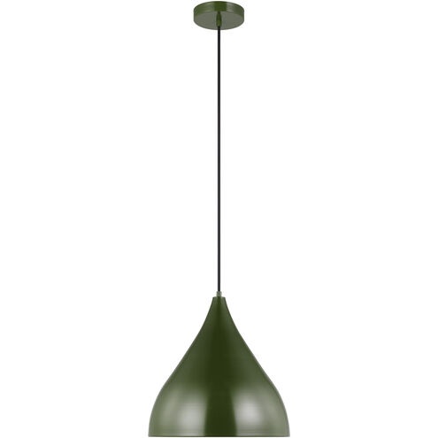 Oden 1 Light 14 inch Olive Pendant Ceiling Light