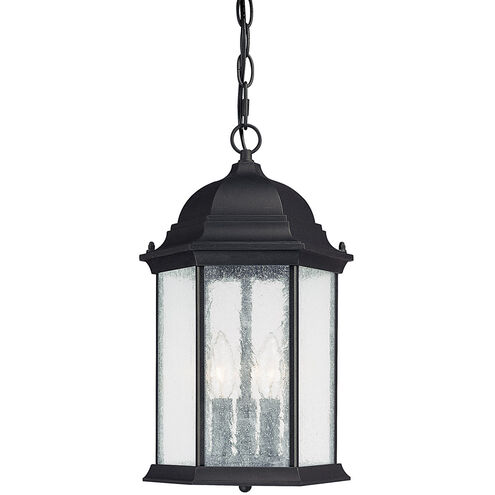 Main Street 3 Light 10 inch Black Outdoor Hanging Lantern