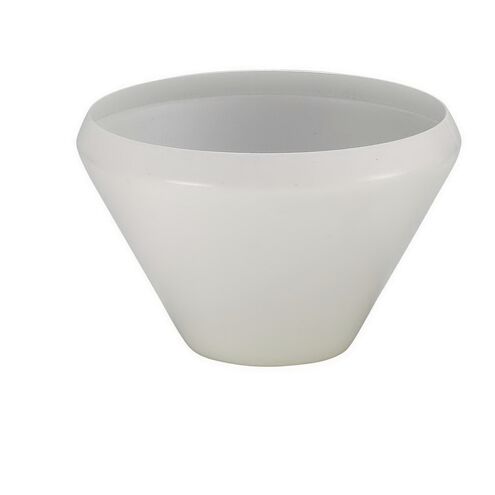 Signature 1 Light White Track Fixture Shade Ceiling Light, Line Voltage