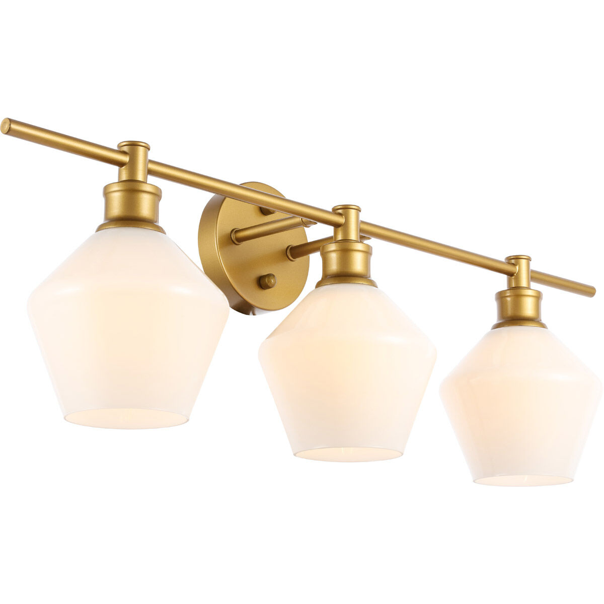 Rochester 3 Light 28 inch Brass Wall sconce Wall Light
