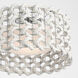 Fisher Weisman Catania LED 17.5 inch Polished Nickel Flush Mount Ceiling Light